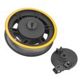 thumbnail image 3 of Buje de rueda delantera Buje de rueda delantera de scooter eléctrico de 10 pulgadas con cubierta de freno de tambor Accesorios de scooter de llanta de rueda delantera compatibles con scooter 1 1, 3 of 5