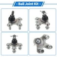 thumbnail image 7 of Unique Bargains 2 Pcs Front Lower Ball Joints for Honda Civic 2017-2021 Suspension Ball Joint Kit No.K500415/51220TEAT01, 7 of 7