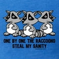 thumbnail image 3 of CafePress - One By One The Raccoons T Shirt - Womens Football Shirt, 3 of 4