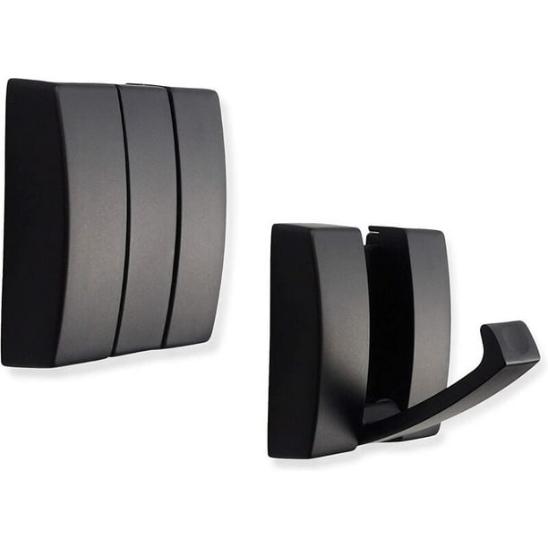 Perchero plegable Gancho de pared de aluminio resistente Gancho retractil para colgar abrigos bufandas sombreros bolsos toallas llaves tazas negro 2 ItSpXdcwUSYV Bodega Aurrera en linea