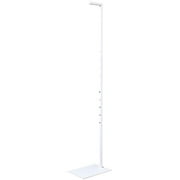 Adjustable Single Costumer Display Rack - Adjustable Height From 51" to 78"