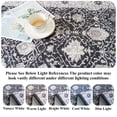 thumbnail image 3 of Hallway Washable Runner Rug - 2x7 Kitchen Rugs Entryway Vintage Soft Floor Mat Non Slip Indoor Farmhouse Carpet For Bathroom Living Room Bedroom (2 X 7  Black), 3 of 8
