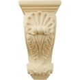 thumbnail image 2 of Ekena Millwork 4 1/2"W x 5"D x 10"H Medium Shell Corbel, Maple, 2 of 4