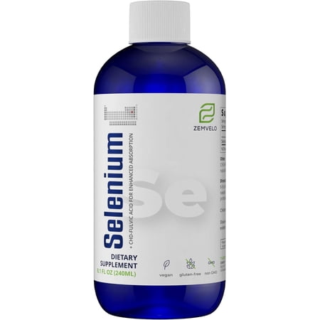 Liquid Ionic Selenium | 96 Day Supply | Longevity and Wellness | Adult Healthy Aging Supplement | Natural Inflammatory Response