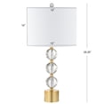 thumbnail image 5 of JONATHAN Y Ashley 25.25" Crystal LED Table Lamp, Clear/Brass, JYL5017A, 5 of 7