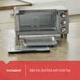 thumbnail image 4 of 4-Slice Toaster Oven with Natural Convection, Stainless Steel, TO1760SS (TO1760SST-1), 4 of 7