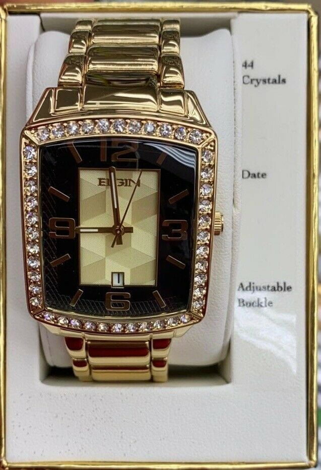 elgin watch gold