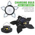 thumbnail image 3 of Bombilla LED Deformable iluminación Solar de interior luces telescópicas con carga Wdftyju USB ajustable para almacén y taller, 3 of 7