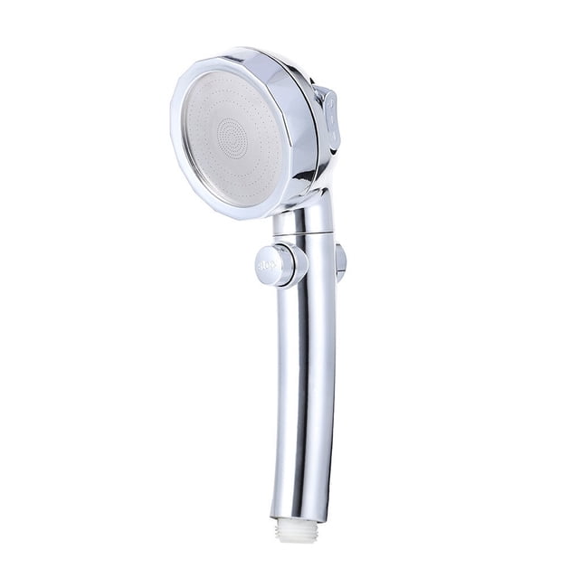 pitrice Plastic Shower Portable Removable Anti-rust Sprayer Bathing Sprinkler Silver 1Set