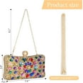 thumbnail image 4 of CAILDANL Women's Evening Bags Sparkly Rhinestone Clutch Purses Luxury Handbags, 4 of 7