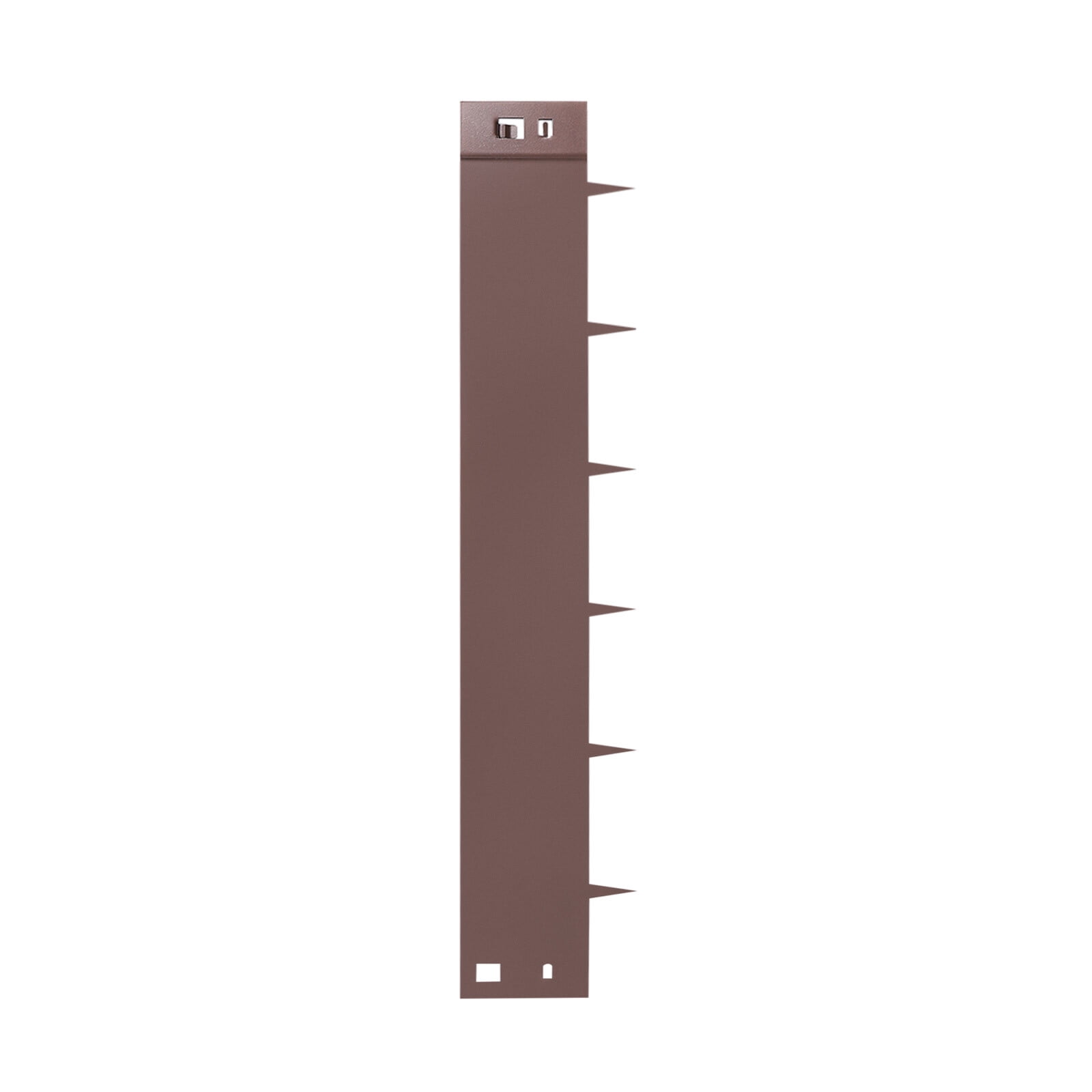 PEAKORA4"x39" 5x Metal Landscape Edging Steel Lawn Edging Bendable Metal Garden Barrier