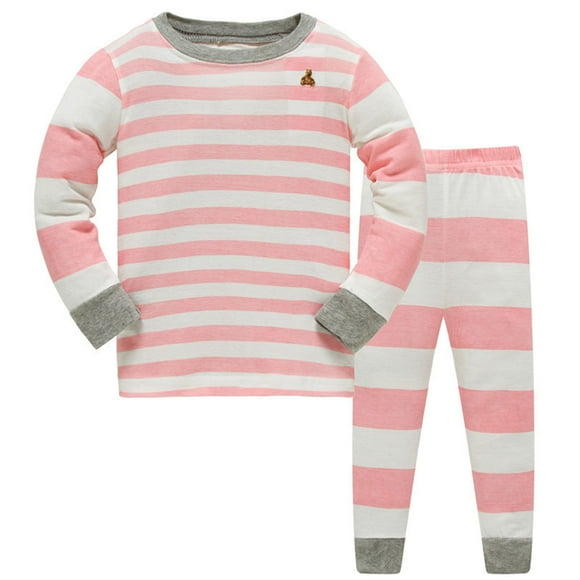 TIWEKE Pyjama Dinosaure pour Garçons 5t, Pyjama Décontracté Ample à Manches Longues pour Garçons avec Imprimé de Dessin Animé, Pyjama pour Tout-Petits, 3-4 Ans