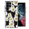 thumbnail image 1 of MUNDAZE Samsung Galaxy S22 Ultra Cute Daisy Flowers Double Layer Phone Case Cover, 1 of 3