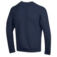 thumbnail image 3 of Men's Champion Navy Michigan Wolverines Soccer Stack Logo Powerblend Pullover Sweatshirt, 3 of 3