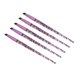 thumbnail image 1 of 5pcs Eyebrow Brush Professional Portable Glitter Handle Soft Hair Brow Hairline Brush Cosmetic Tool, 1 of 5