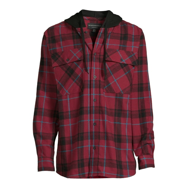 Walmart hooded flannel hotsell