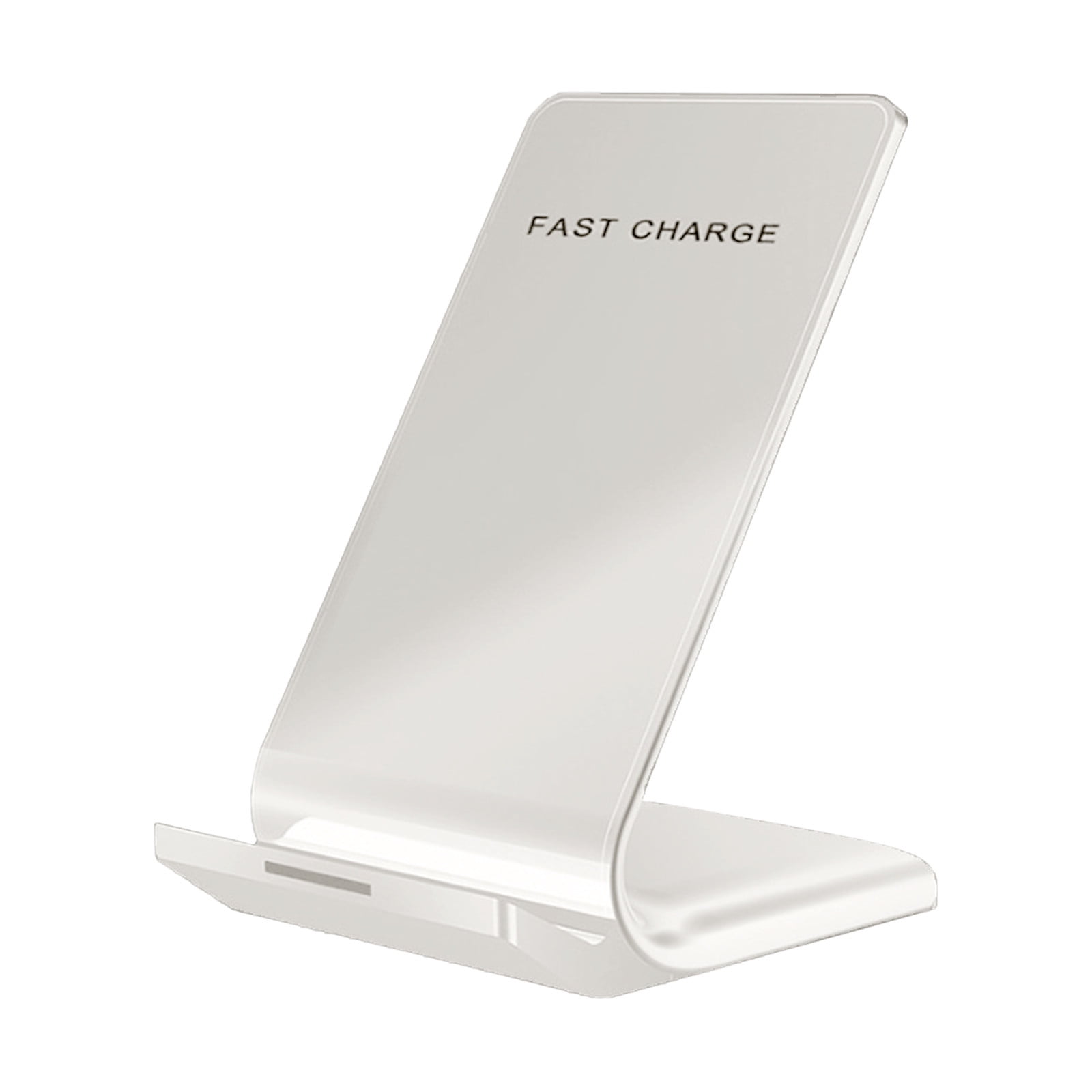 Phone Stand Fast Wireless Charger, Certified,15W Max Wireless Charging Stand, Android And IOS Super Stable Thick Case Friendly Com-patible with All Smartphones