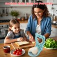 thumbnail image 4 of Heart Sandwich Maker Crustless Shaped Sandwich Cutters for Kids Lunch, Sandwich Cutter and Sealer, Peanut Butter and Jelly Crustless Sandwich Bread for Kids Children Boys Girls, 4 of 7