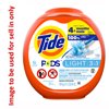 Tide Pods Light Laundry Detergent Soap Packs, Ocean Mist, 76 Ct
