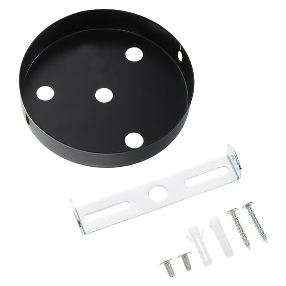 Masteelf Round Pendant Plate Light Mounting Plate Wall Lamp Disc Chassis Light Fixture Accessories Dining Room Lighting Light Cover Plate Light Canopy