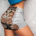 thumbnail image 4 of Naloa Cat Holding Mugshot Sign Biker Shorts for Women Seamless Scrunch Short Women’s Yoga Shorts for Gym Running Sport Shorts - XX-Large, 4 of 9