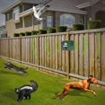 thumbnail image 4 of Repelente ultrasónico de animales con sensor de movimiento, control remoto de 4 teclas, luz estroboscópica y sonido sónico, verde, 4 of 5