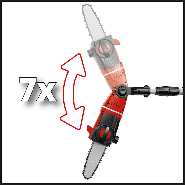 Einhell GE-LC Li T 18-Volt Power X-Change Cordless Pole-Mounted Powered  Pruner Kit, 8-Inch, W/ 3.0-Ah Battery and Fast Charger 