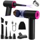 thumbnail image 1 of Aspiradora portátil inalámbrica para coche - Mini, portátil | Doble succión (7500 Pa y 12000 Pa) | Aspiradora 4 en 1, soplador, inflador, desinflador y plumero para coche, hogar, cocina, pelo de masc, 1 of 5