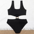 thumbnail image 3 of BULLPIANO Girl One Piece Bathing Suit High Waisted Swimsuit High Cut Sports Swimwear Bikini Bathing Suits, 3 of 6