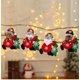 thumbnail image 3 of Recién llegado, accesorios colgantes para árbol de Navidad, Papá Noel, muñeco de nieve, Reno, oso, luz colgante, decoraciones navideñas, 3 of 4