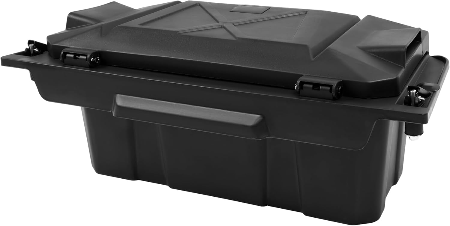KOJEM UTV 36QT Storage Box Compatible with 2022-2025 Polaris RZR Pro R, R 4 Replacement for 2884236 Rear Cargo Box Bin Bed Tool Accessories