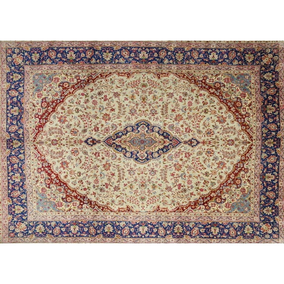 Ahgly Company Machine Washable Indoor Rectangle Traditional Chestnut Brown Area Rugs, 7' x 10'