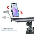 thumbnail image 4 of axGear Tripod Floor Stand For Laptop Projector Presentation Heigh Adjustable Foldable, 4 of 7