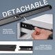 thumbnail image 2 of Drawer Slide with Damper Drawer Slide 45kg Load Capacity with Ball Bearing 1 Pair, 2 of 5