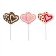 Wilton Candy Mold Double Heart large Lollipop Valentines Day