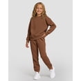 thumbnail image 4 of PURE CHAMP Girls Sweatpants 3 Pack Fleece Joggers, Teen Athletic Pants with Zipper Pockets 4-16, 4 of 6