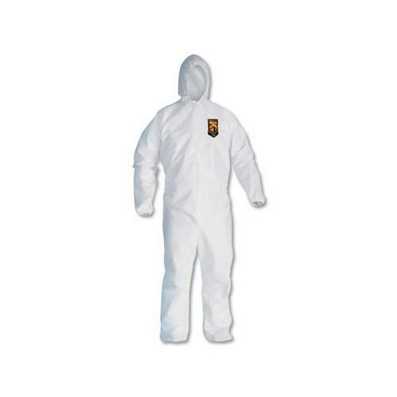A20 Breathable Particle Protection Coveralls Zip Closure, 3X-Large, White