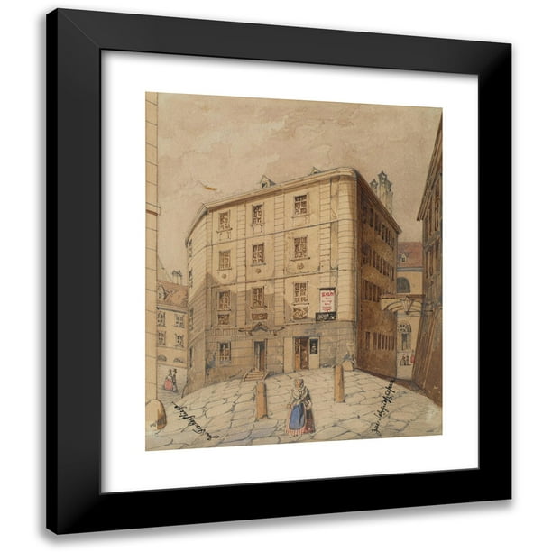 Friedrich Leibold 15x18 Black Modern Framed Museum Art Print Titled ...