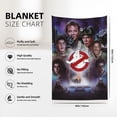 thumbnail image 5 of Film Ghostbusters Soft Blanket Fuzzy Fleece Anti-pilling Flannel Throw Blanket Decor Sofa Bed Blanket 40x60in, 5 of 7