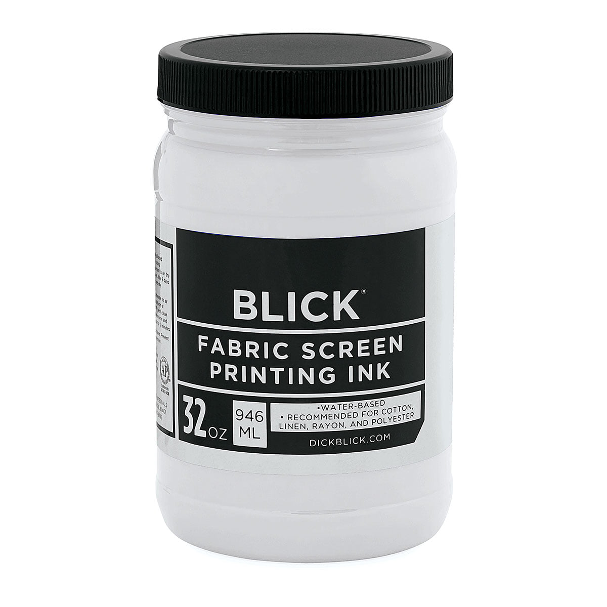 Blick Water-Base Acrylic Screen Printing - White, Quart - Walmart.com