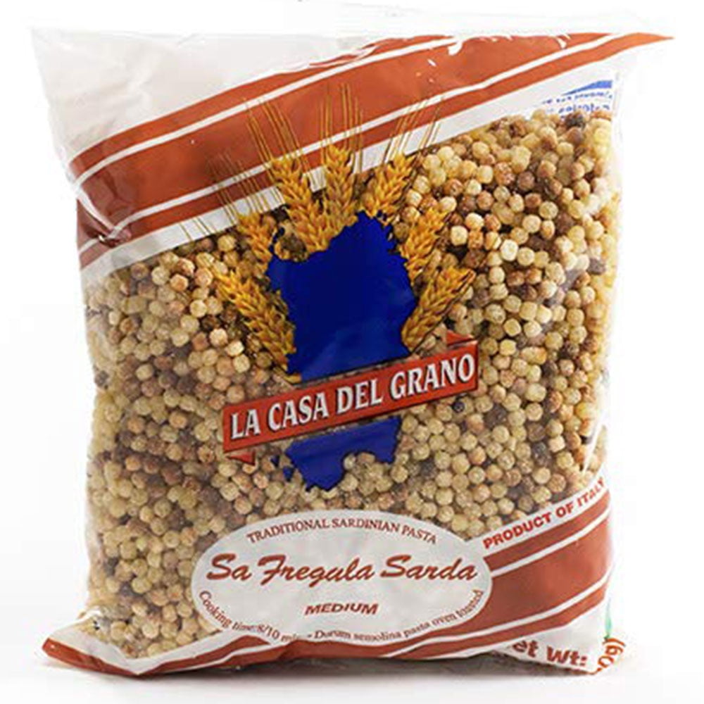 La Casa Del Grano Fregola Sarda Traditional Sardinian Pasta Medium 16 oz