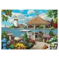 thumbnail image 6 of 4-in-1 Puzzle Waterside Retreat - 500 Pieces Each Puzzle, Gift, 6 of 7