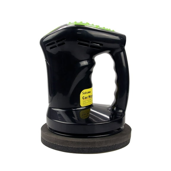 YgkuHd Buffer Polisher, Electric Car Buffer Machine, Polisher Waxer Kit With 2 Polishing Sponge Covers For Car Detailing Polishing And Waxing, 12V