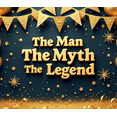 thumbnail image 4 of Glitter Design Birthday Banner Metallic Balloons Event Decoration The Man The Myth The Legend Banner for Birthday Party Father's Day Retirement Celebration, 4 of 8