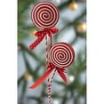 thumbnail image 3 of 27" Glitter Lollipop Spray: Red  White, 3 of 4