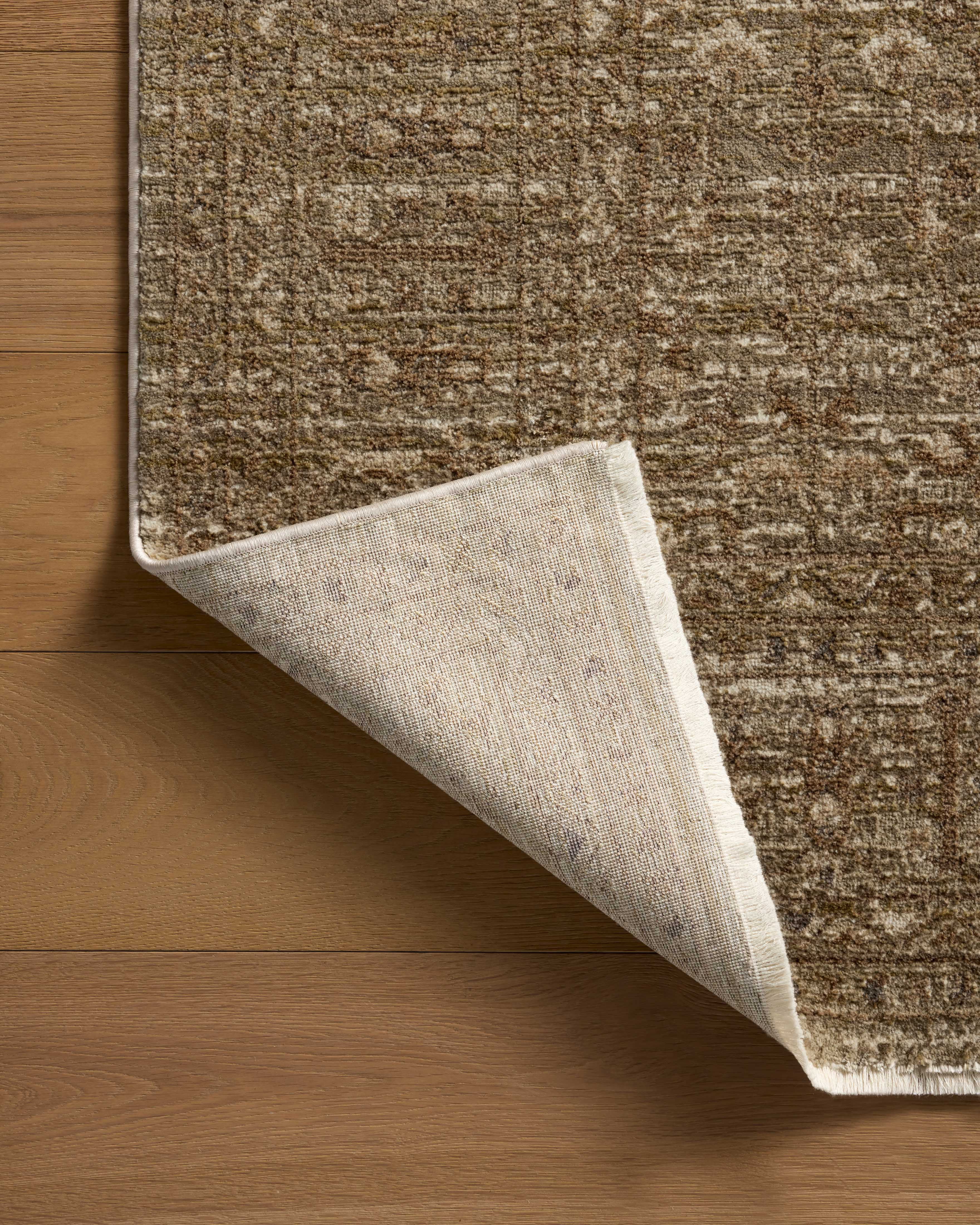 Loloi Haywood Sage / Brown 18" x 18" Sample Area Rug