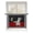 Black White Red, variant on Sheer Curtains 72 Inches Long, Chef Semi Sheer Curtains Light Filtering Window Treatment, Cartoon Cute Watercolor Cooking Red Black Privacy Voile Drapes for Living Room Bedroom 52x72 Inch