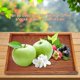 thumbnail image 1 of Bandeja de té de madera bandeja de té rectangular de madera japonesa tradicional china bandeja de aperitivos de fruta de café ampliamente utilizada en restaurantes(Los 35 * 24cm) Unbranded JY12719-08, 1 of 7