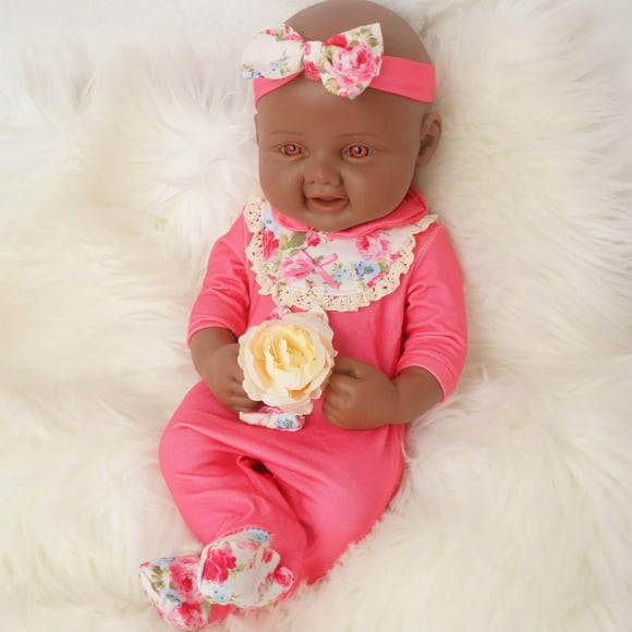 Muñeca Reborn YaluoQian de silicona 1:1 realista con ropa