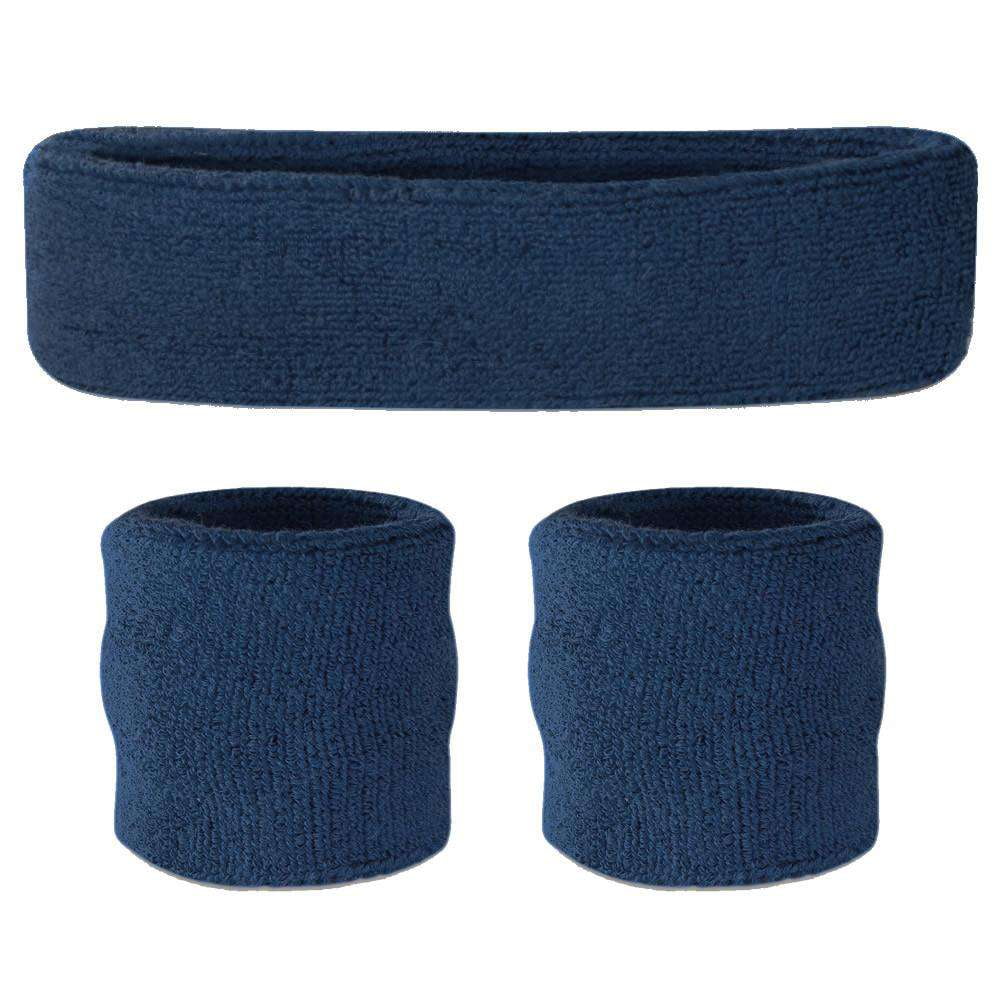 Sports Sweatbands for Head and Wrist Suddora Headband/Wristband Set 